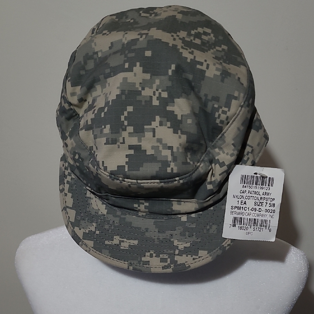 Digital Camouflage Military Cap